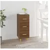 Image de Buffet Chêne marron 34,5x34x90 cm Bois d'ingénierie817410