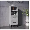 Image de Buffet Sonoma gris 34,5x34x90 cm Bois d'ingénierie817418
