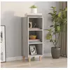Image de Buffet Sonoma gris 34,5x32,5x90 cm Bois d'ingénierie