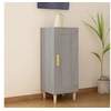 Image de Buffet Sonoma gris 34,5x34x90 cm Bois d'ingénierie817433