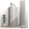 Image de Armoire murale Sonoma gris 34,5x34x90 cm Bois d'ingénierie817439