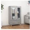 Image de Buffet Sonoma gris 70x31x115 cm Bois d ingénierie