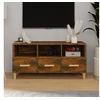 Image de Meuble TV Chêne fumé 102x36x50 cm Bois d ingénierie