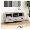 Image de Meuble TV Sonoma gris 102x35x50 cm Bois d'ingénierie817499