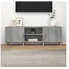 Image de Tv-meubel 150x30x50 cm bewerkt hout grijs sonoma eikenkleurig817502