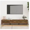 Image de Tv-meubel 150x34,5x30 cm bewerkt hout bruin eikenkleur817512