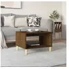 Image de Salontafel 60x50x40 cm bewerkt hout bruin eikenkleur817521