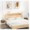 Image de Tables de chevet murales 2 pcs Chêne fumé 35x35x20 cm 817580