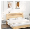 Image de Tables de chevet murales 2 pcs Sonoma gris 35x35x20 cm 817582