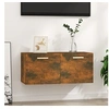 Image de Wandkast 80x35x36,5 cm bewerkt hout gerookt eikenkleurig817603