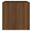 Image de Jardinière Chêne marron 40x40x40 cm Bois d ingénierie