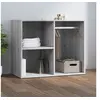 Image de Armoire de dressing Sonoma gris 80x40x65 cm Bois d ingénierie