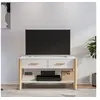 Image de Meuble TV Blanc 82x38x45 cm Bois d'ingénierie345660