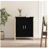 Image de Buffet Noir 62x38x70 cm Bois d'ingénierie345670