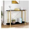 Image de Table console Noir 110x38x75 cm Bois d'ingénierie345691
