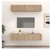 Image de Meubles TV 4 pcs chêne sonoma 80x30x30 cm bois d'ingénierie3114184