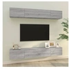 Image de Meubles TV muraux 4 pcs sonoma gris 100x30x30 cm
