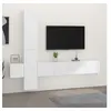 Image de Ensemble de meubles TV 5 pcs Blanc Bois d'ingénierie3114246