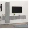 Image de Ensemble de meubles TV 5 pcs Sonoma gris Bois d'ingénierie3114252