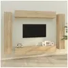 Image de Ensemble de meubles TV 8 pcs Chêne sonoma Bois d'ingénierie3114296
