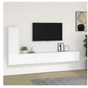 Image de 3-delige Tv-meubelset bewerkt hout wit3114318