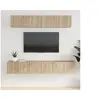 Image de Ensemble de meubles TV 5 pcs Chêne sonoma Bois d'ingénierie3114424