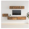 Image de 5-delige Tv-meubelset bewerkt hout gerookt eikenkleurig3114435