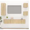 Image de Ensemble de meubles TV 5 pcs Chêne sonoma Bois d'ingénierie3114440