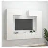 Image de Ensemble de meubles TV 6 pcs Blanc Bois d'ingénierie3114462