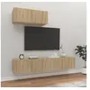 Image de Ensemble de meubles TV 3 pcs Chêne sonoma Bois d'ingénierie3114472