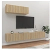 Image de Ensemble de meubles TV 3 pcs Chêne sonoma Bois d ingénierie