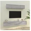 Image de Ensemble de meubles TV 4 pcs Sonoma gris Bois d ingénierie