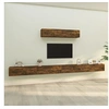 Image de 6-delige Tv-meubelset bewerkt hout gerookt eikenkleurig3114611