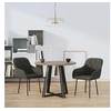 Image de Lot de 2 chaise H. 80 cm non pliable interieur en plastique gris