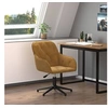 Image de Chaise pivotante de bureau Marron Velours
