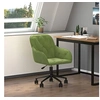 Image de Chaise pivotante de bureau Vert clair Velours344870