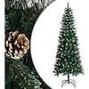 Image de Kunstkerstboom met standaard 240 cm PVC groen345177
