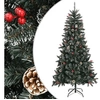 Image de Kunstkerstboom met standaard 210 cm PVC groen345181