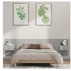 Image de Tête de Lit avec Armoires Accessoire de Lit Meuble de Chambre à Coucher Tête de Lit Flottante Murale Sonoma Gris Bois d'Ingénierie