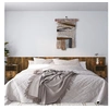Image de Hoofdbord met kastjes bewerkt hout gerookt eikenkleurig3115769
