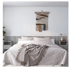 Image de Tête de Lit avec Armoires Accessoire de Lit Meuble de Chambre à Coucher Tête de Lit Flottante Murale Sonoma Gris Bois d'Ingénierie