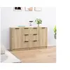 Image de Buffets 2 pcs Chêne sonoma 60x30x70 cm Bois d'ingénierie3115790