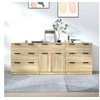 Image de Buffets 3 pcs Chêne sonoma Bois d ingénierie