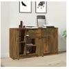 Image de Buffets 2 pcs Chêne fumé 60x30x70 cm Bois d'ingénierie