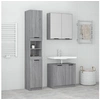 Image de Ensemble d'armoires de salle de bain 3 pcs sonoma gris3115882