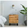 Image de Table de chevet 40x33x46 cm Bois d acacia massif