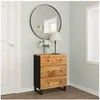 Image de Buffet 60x33x75 cm Bois massif d acacia
