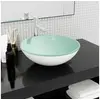 Image de Wasbak 42x14 cm gehard glas wit345251