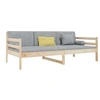 Image de Lit de jour 90x190 cm Bois de pin massif