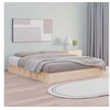 Image de Cadre de lit sans matelas 180x200 cm bois massif